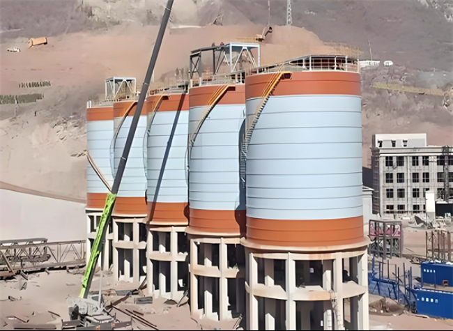 周村高架钢板仓